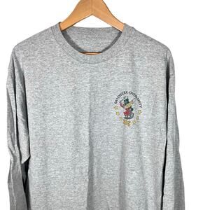 POPS Skydivers Over Sixty SOS Lomg Sleeve Crew Neck T Shirt Vintage T Shirt